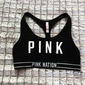 PINK Sports Bra Size L